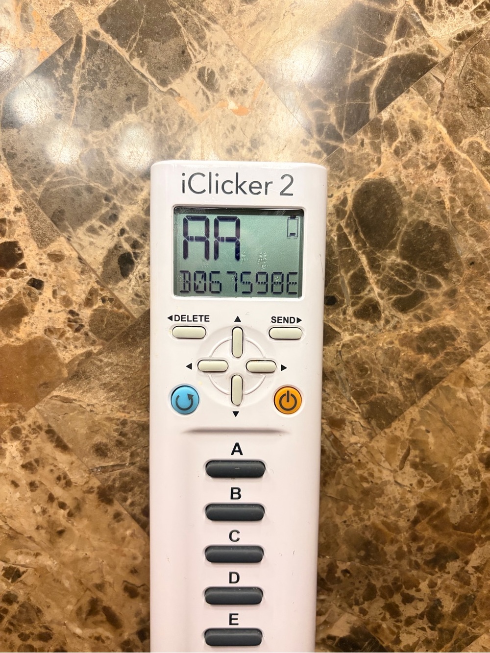 iClicker 2 White Student Remote Response Clicker